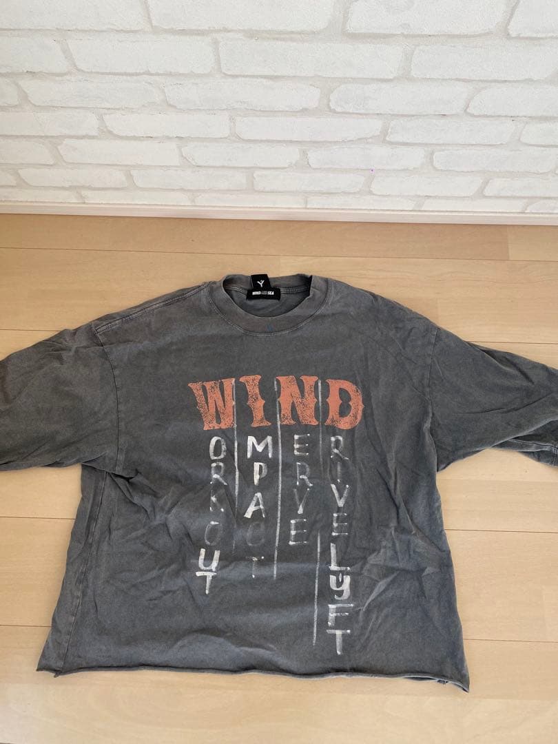 LYFT×WIND AND SEA LYFT Tシャツ S グレー