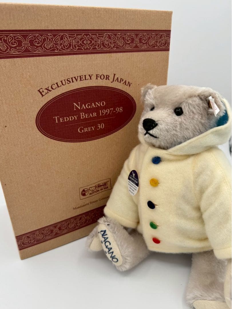シュタイフ　長野オリンピック記念テディベア　2500体限定