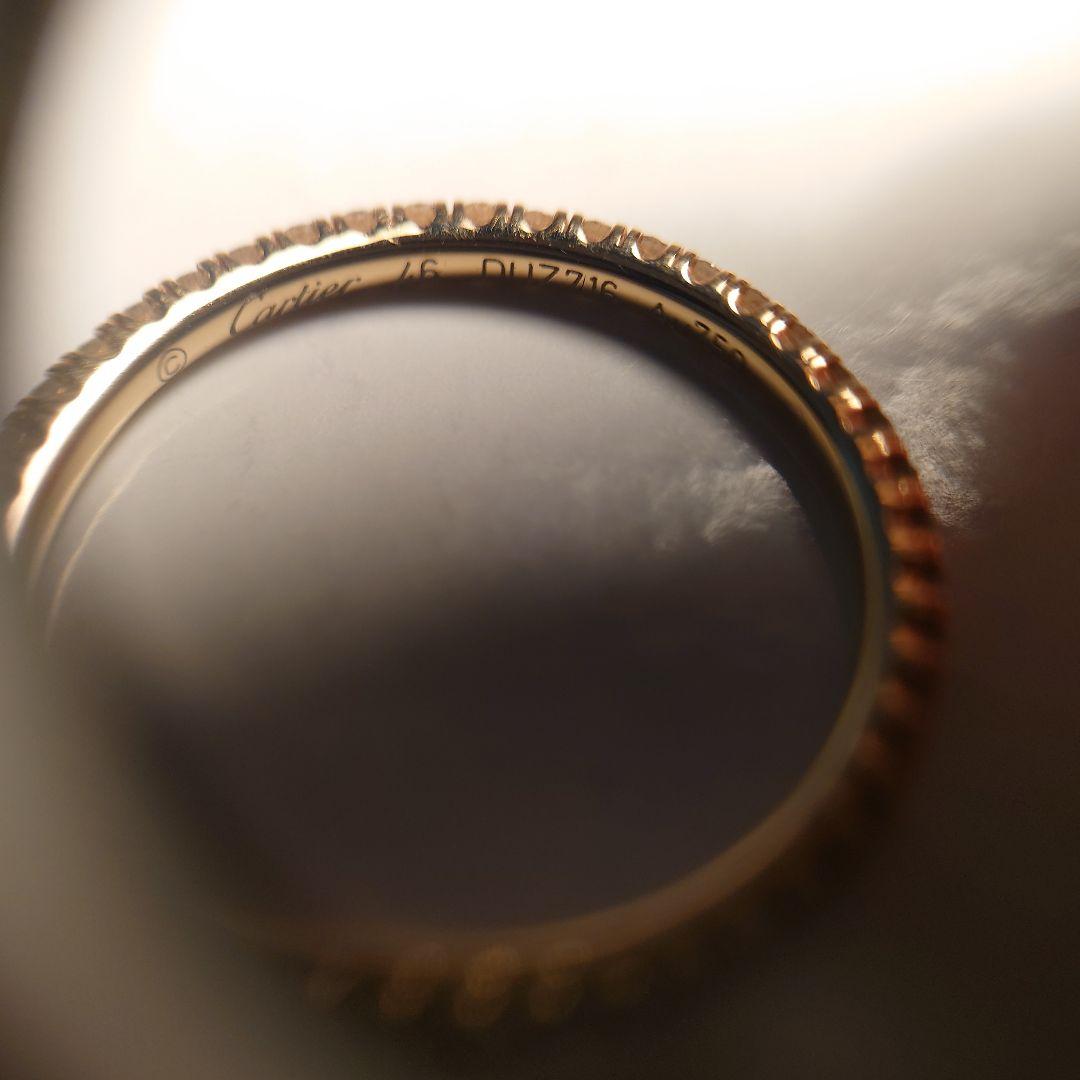 カルティエ エタンセル フルエタニティリング k18 PG 6号 46