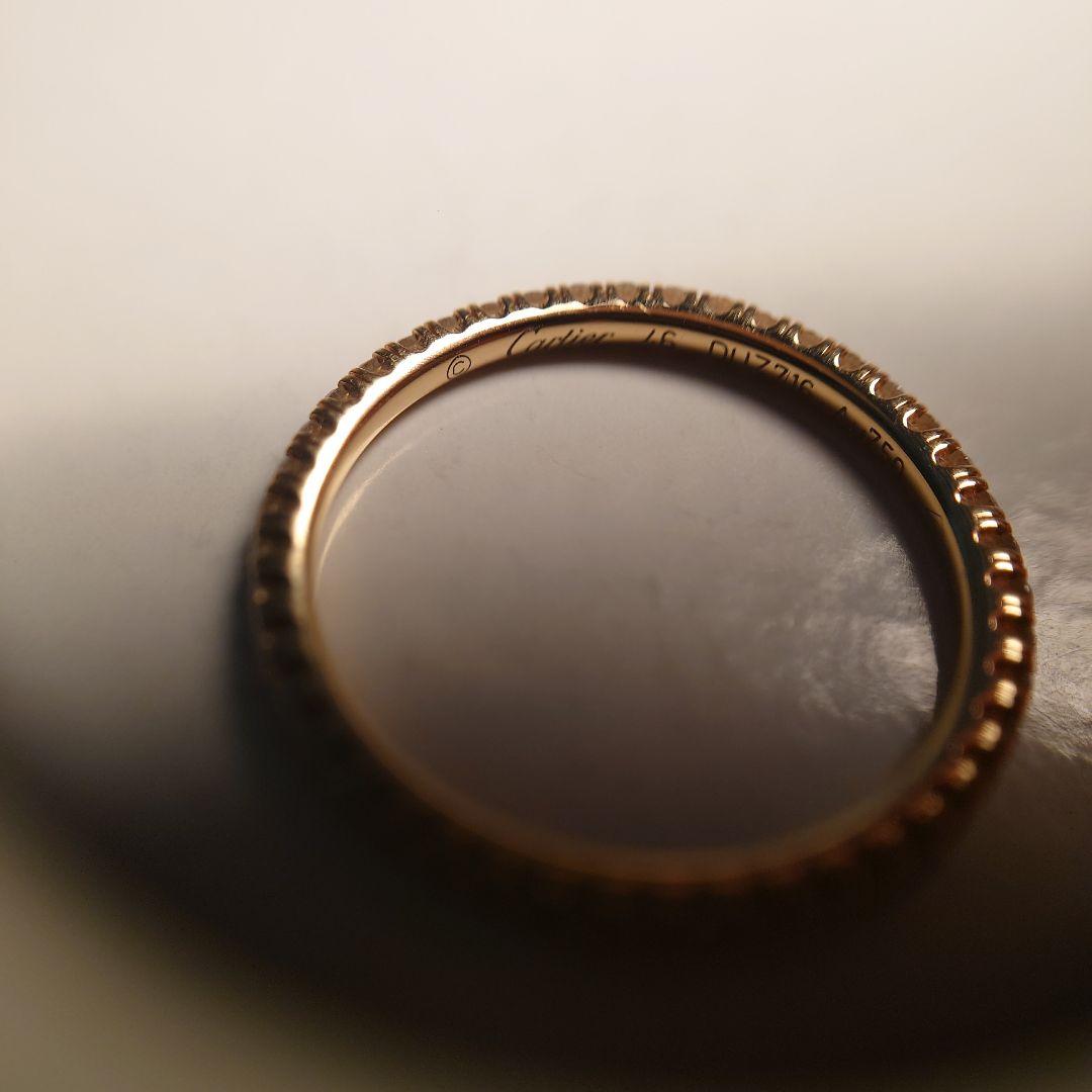 カルティエ エタンセル フルエタニティリング k18 PG 6号 46