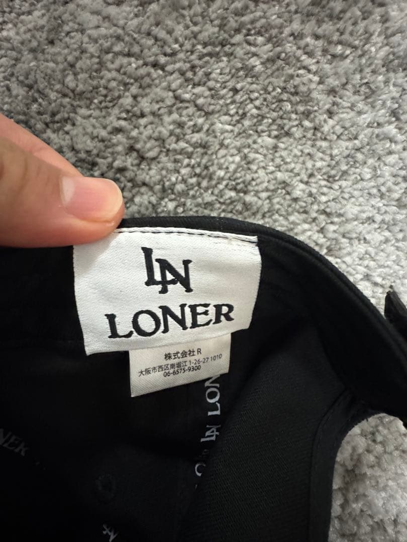 LONER キャップ