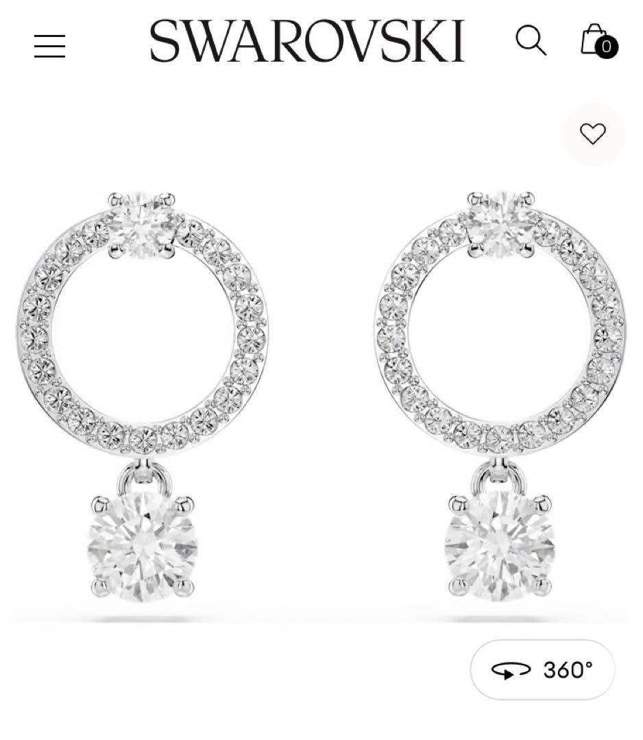 ★swarovski★スワロフスキーConstellaピアス＆ネックレス