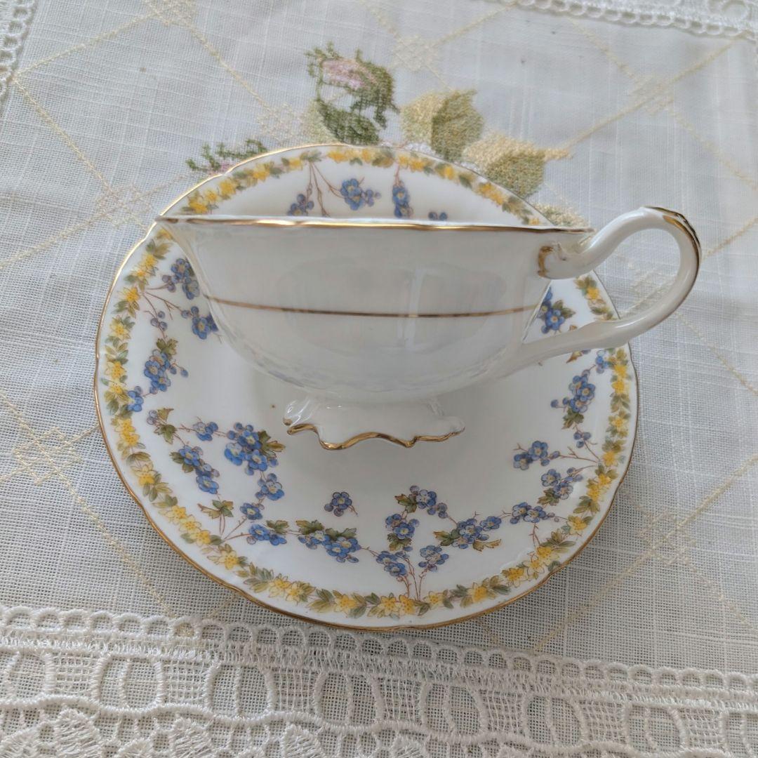 アンティーク ロイヤル・コールドン 素晴らしい カップ＆ソーサー