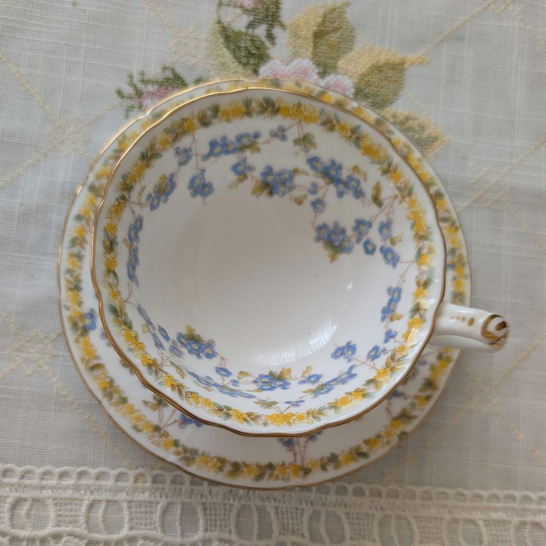 アンティーク ロイヤル・コールドン 素晴らしい カップ＆ソーサー