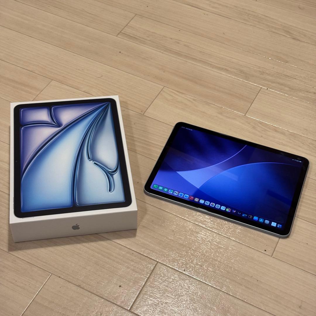 10月購入iPad Air M3 11インチ ブルー セルラーモデル