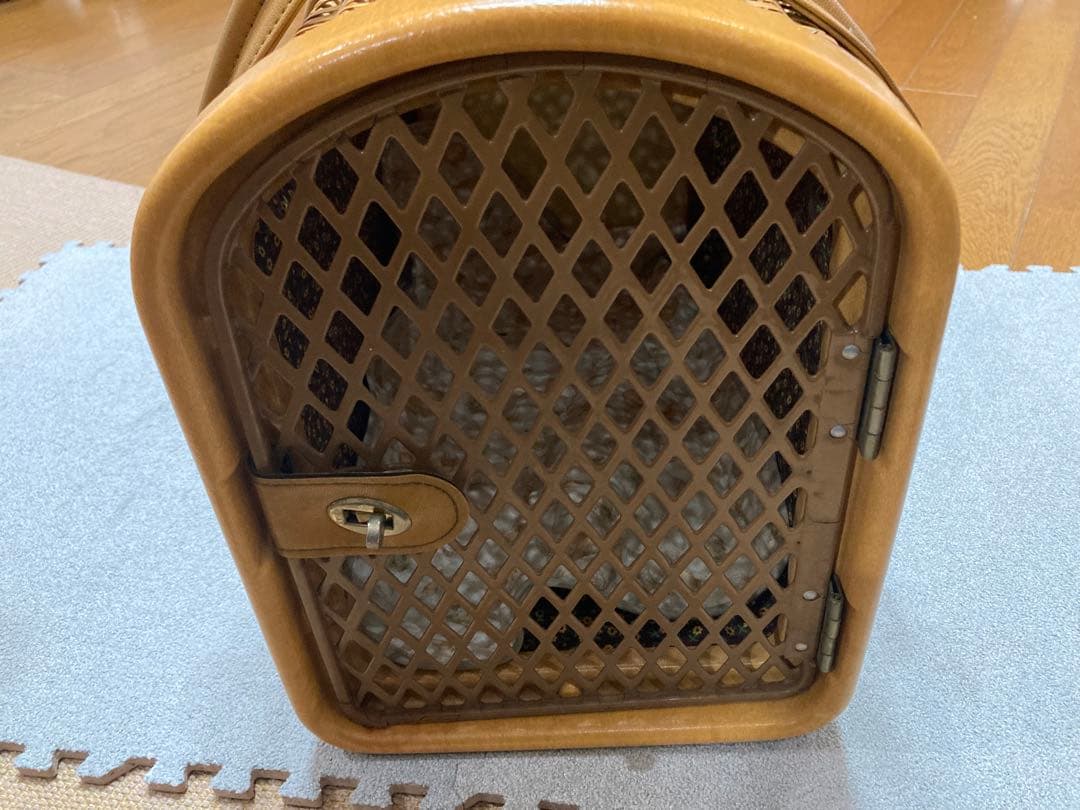 昭和 レトロ アンティーク ペットキャリー