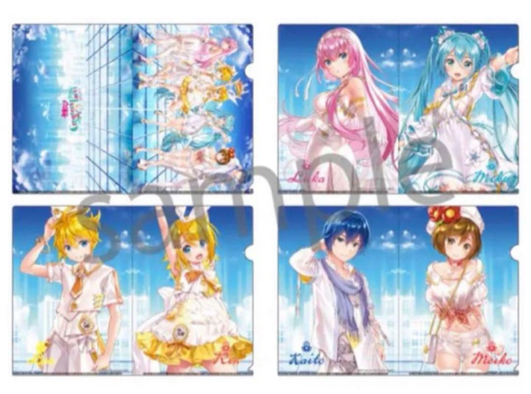 初音ミク クリアファイル Creators Party 2021 4枚セット