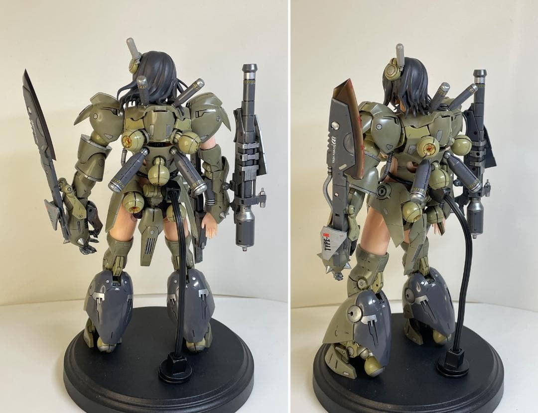 DIY作品：玄武 フレームアームズのメカ少女 （ワンオフ）