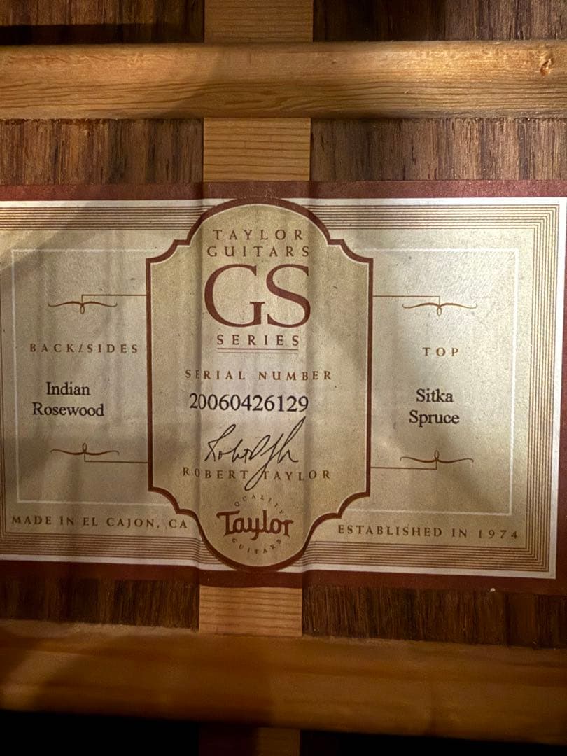 Taylor GS Series 2006年製