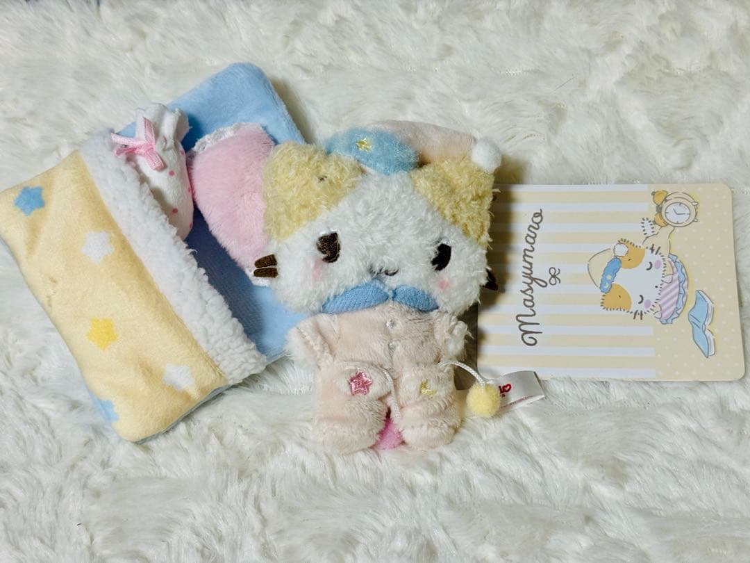 【即發送】サンリオ マシュマロみたいなふわふわにゃんこ マスコットホルダー