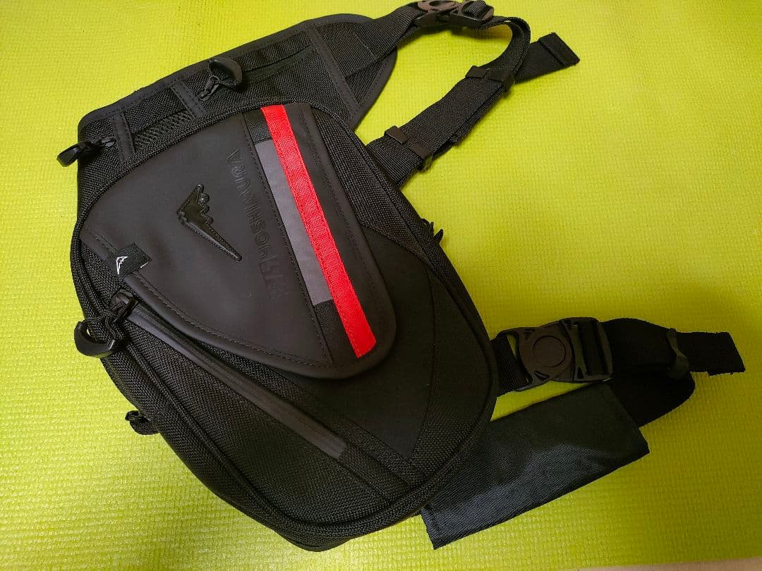 ☆未使用☆クシタニ × ヨシムラ レッグバッグ K-3588Y ブラック