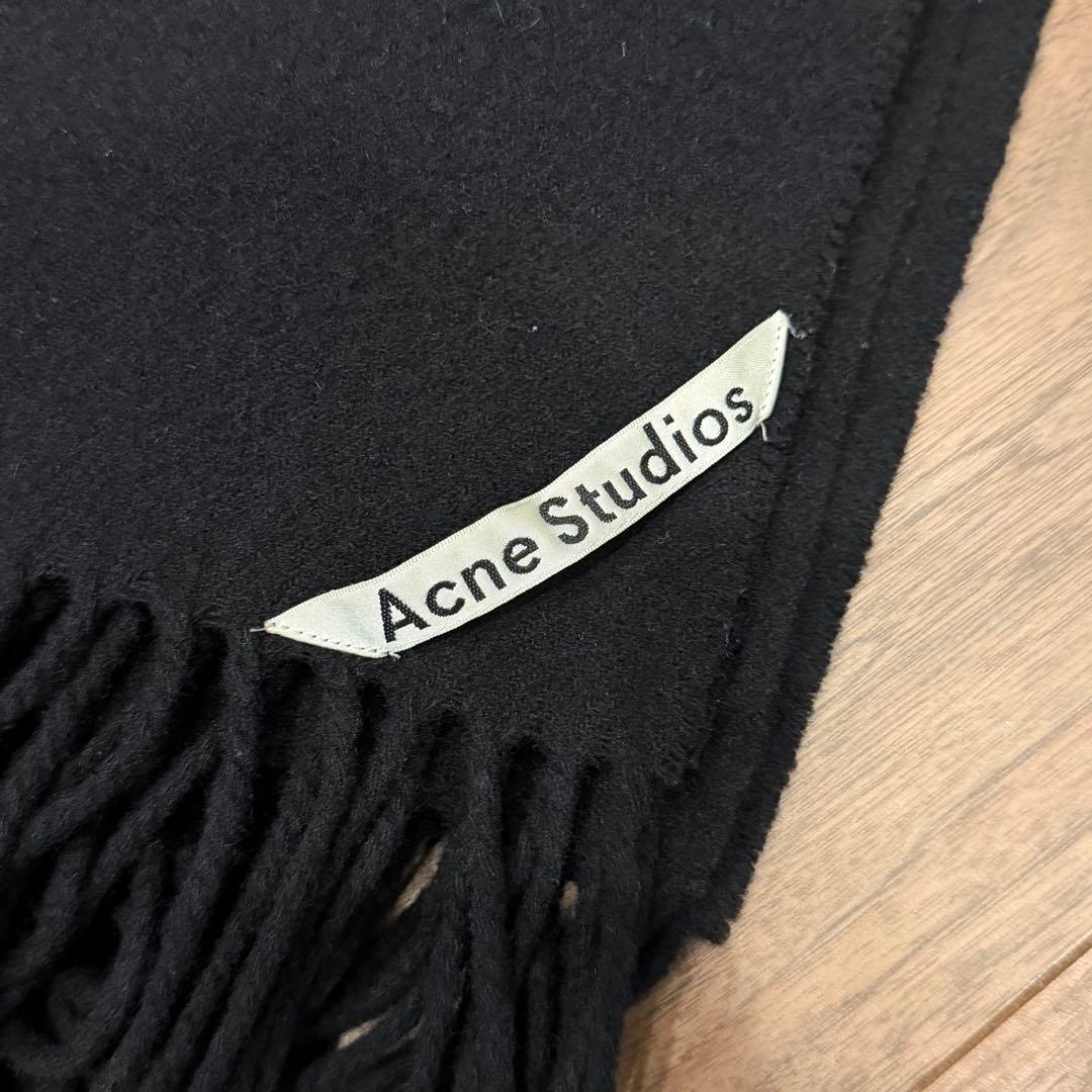 【即日発送】Acne Studios マフラー ストール ブラック