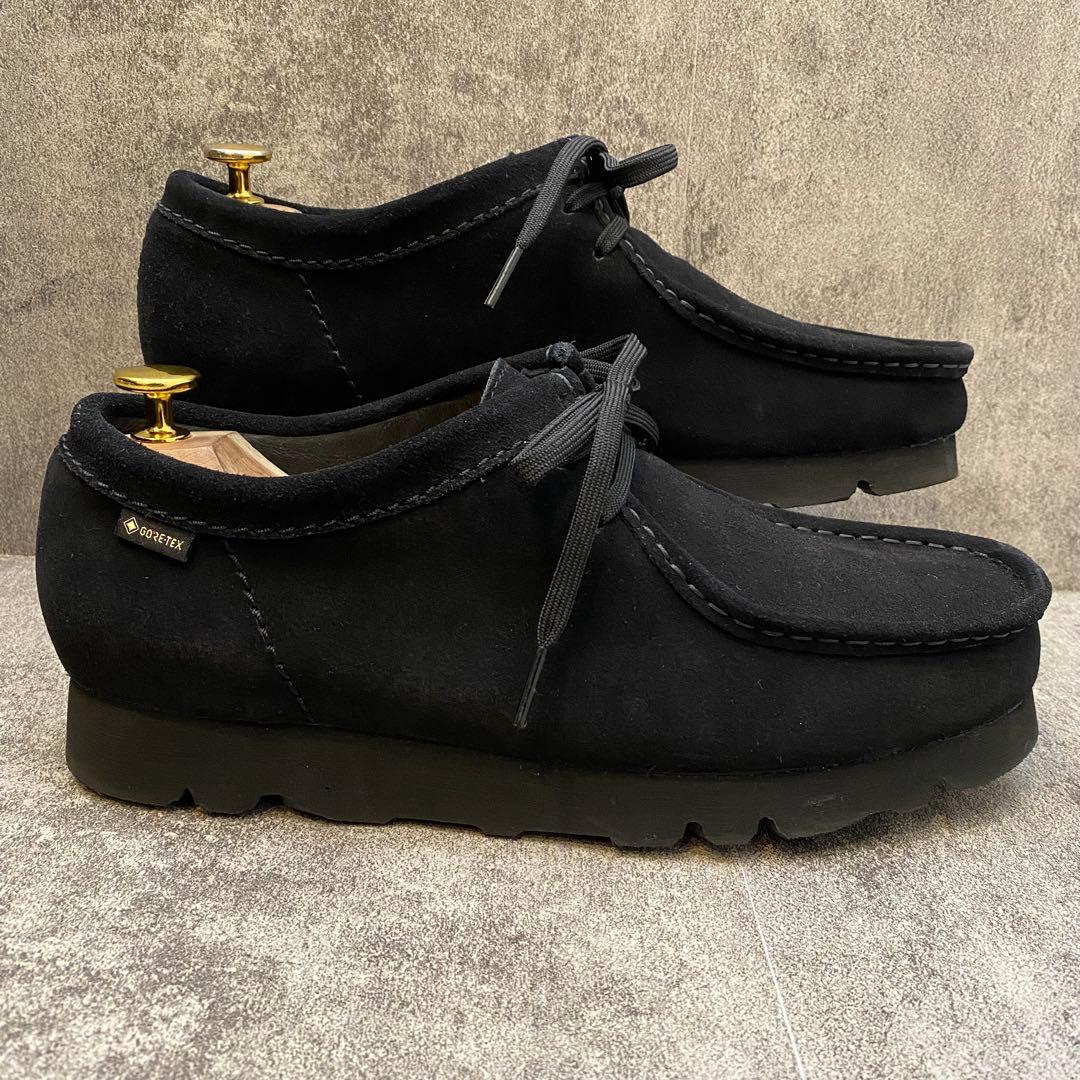 ✨未使用級✨クラークス CLARKS ワラビーGTX【26.5】ゴアテックス 黒