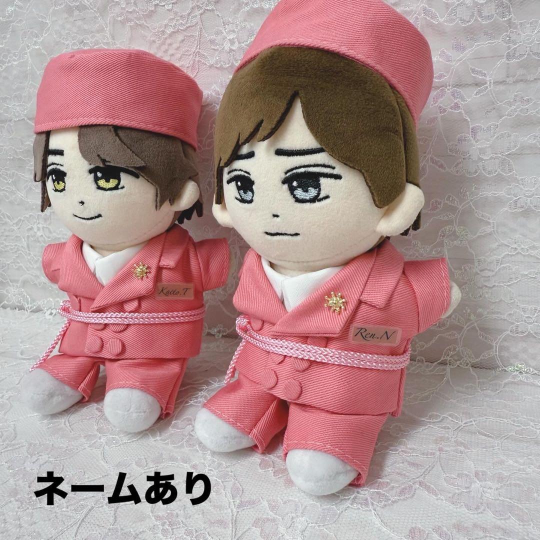 (-ω-ゞあい⌒☆様　はぴぬい　ぬい服　キンプリ　ピンクコーデ