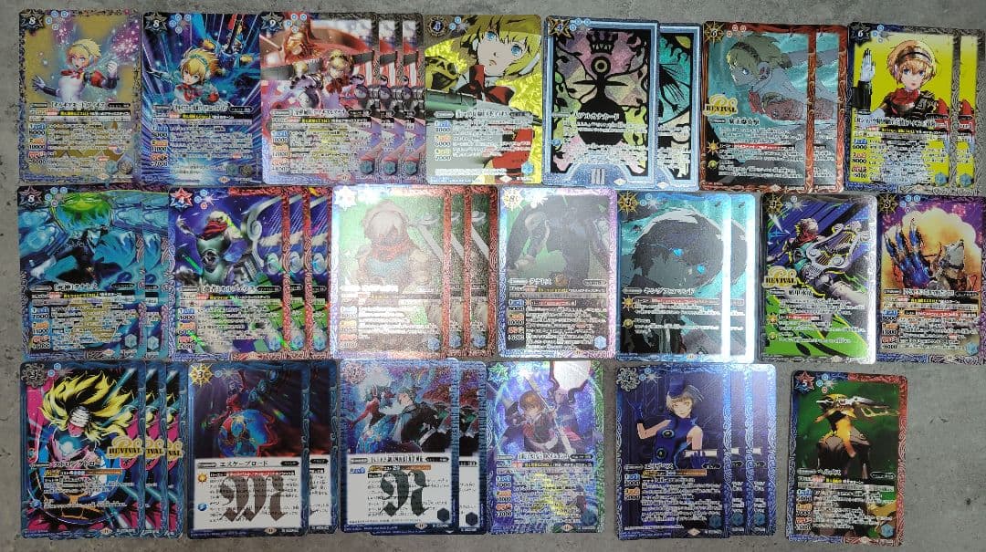 バトスピ ペルソナ 主人公デッキ順平軸＋デッキパーツ＋おまけ 一部シークレット