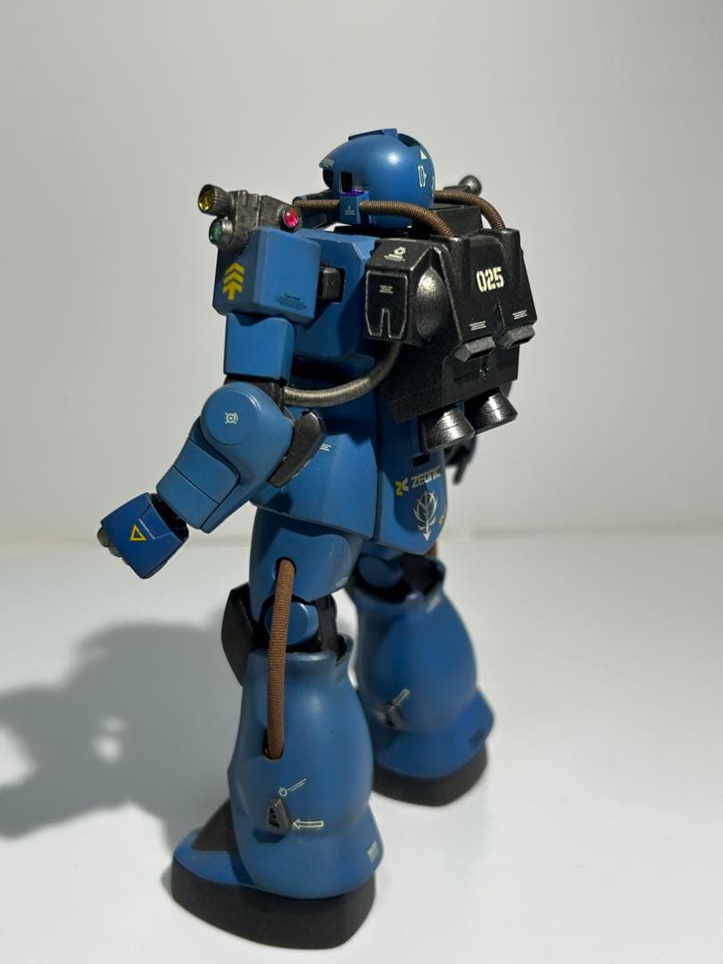 プラモデル　ガンプラ　組立済　旧 1/144 強行偵察型　全塗装　改修　完成品