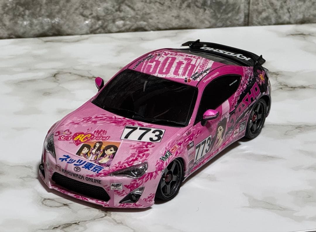 京商　ミニッツ　MR-03 シャーシ(限定パーツ有) ＋　JKB86 ボディ