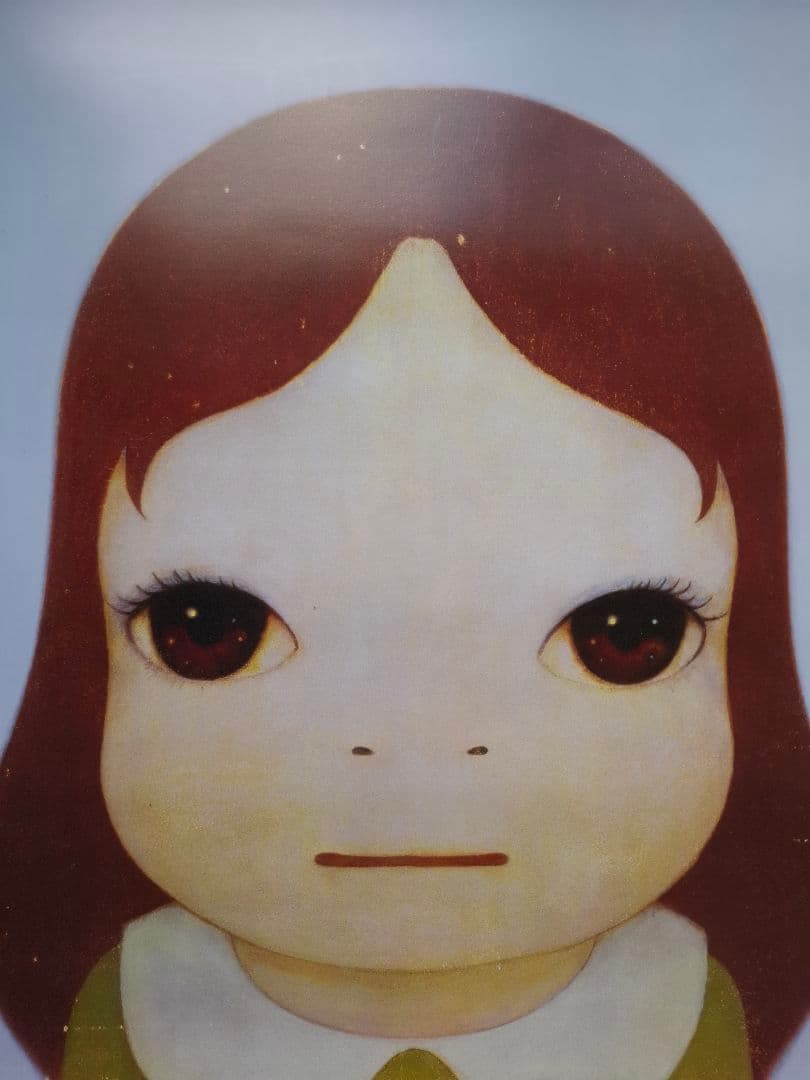 奈良美智2枚組ポスター　『Eyes Open & Eyes Closed』