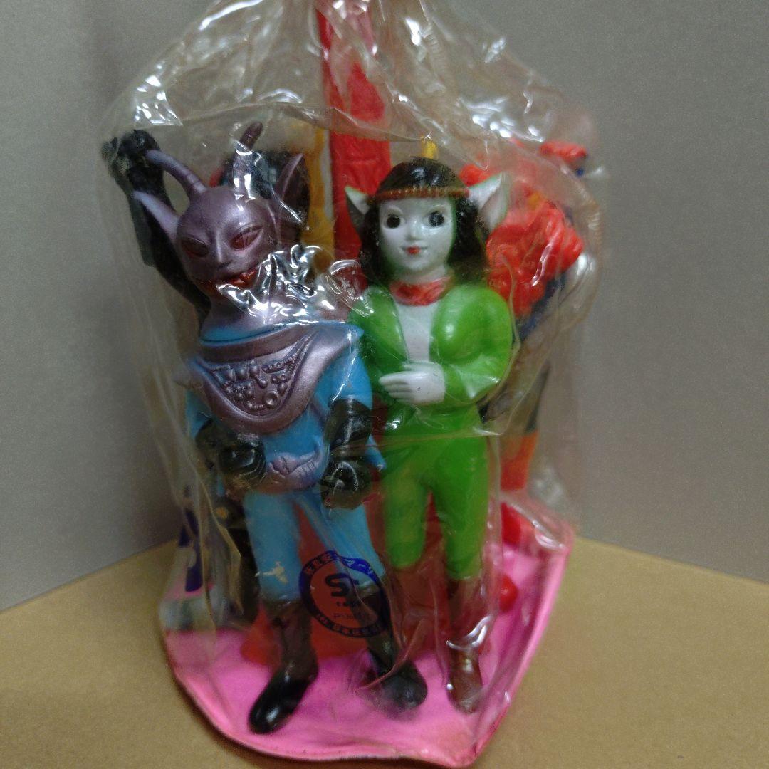 ブルマァク アクマイザー3 ソフビセット ミニ怪獣シリーズ 5体＋タワー 未開封