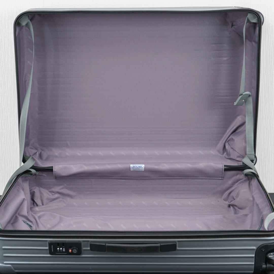 美品 リモワ サルサ 最大容量 104L 4輪 TSAロック シルバー XL