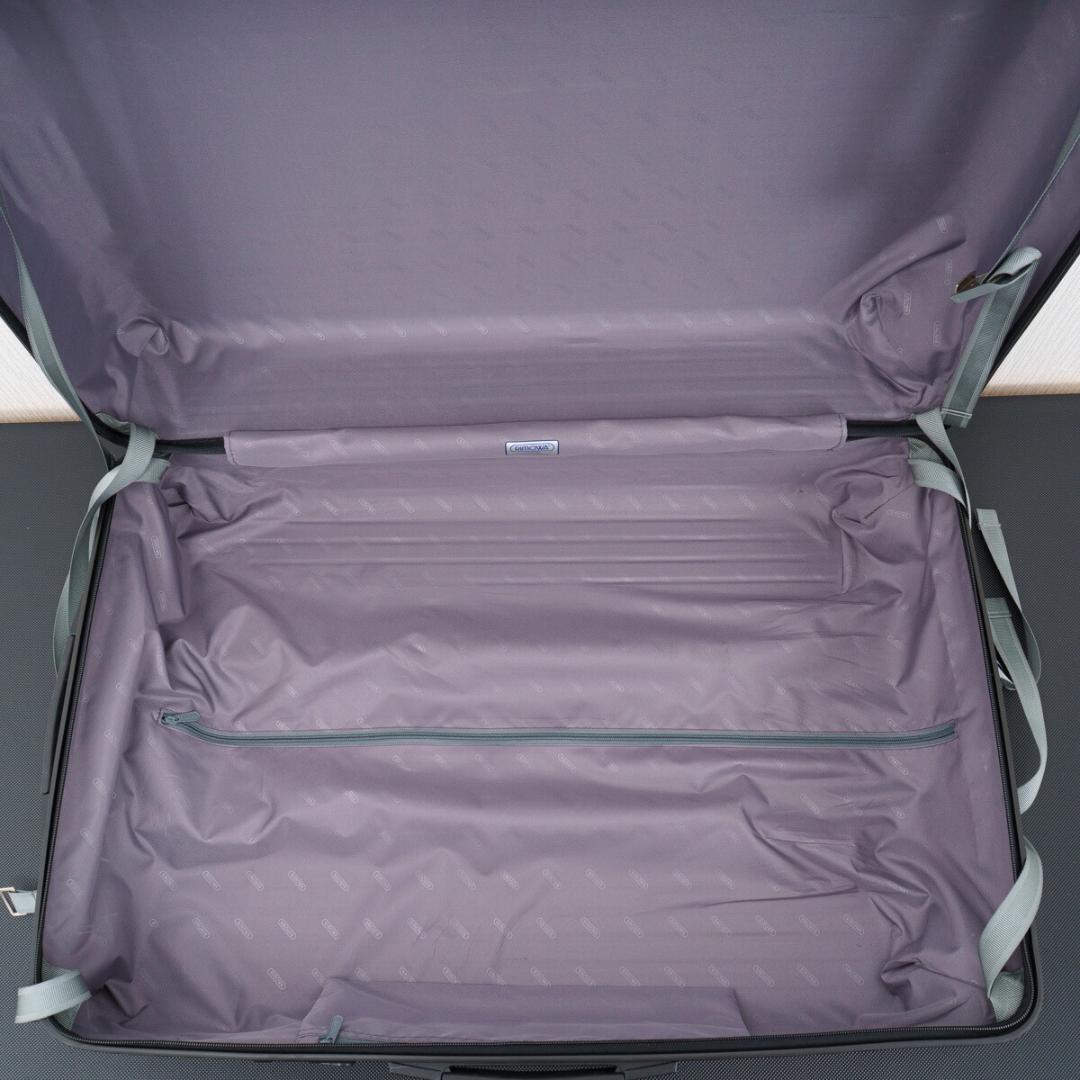 美品 リモワ サルサ 最大容量 104L 4輪 TSAロック シルバー XL