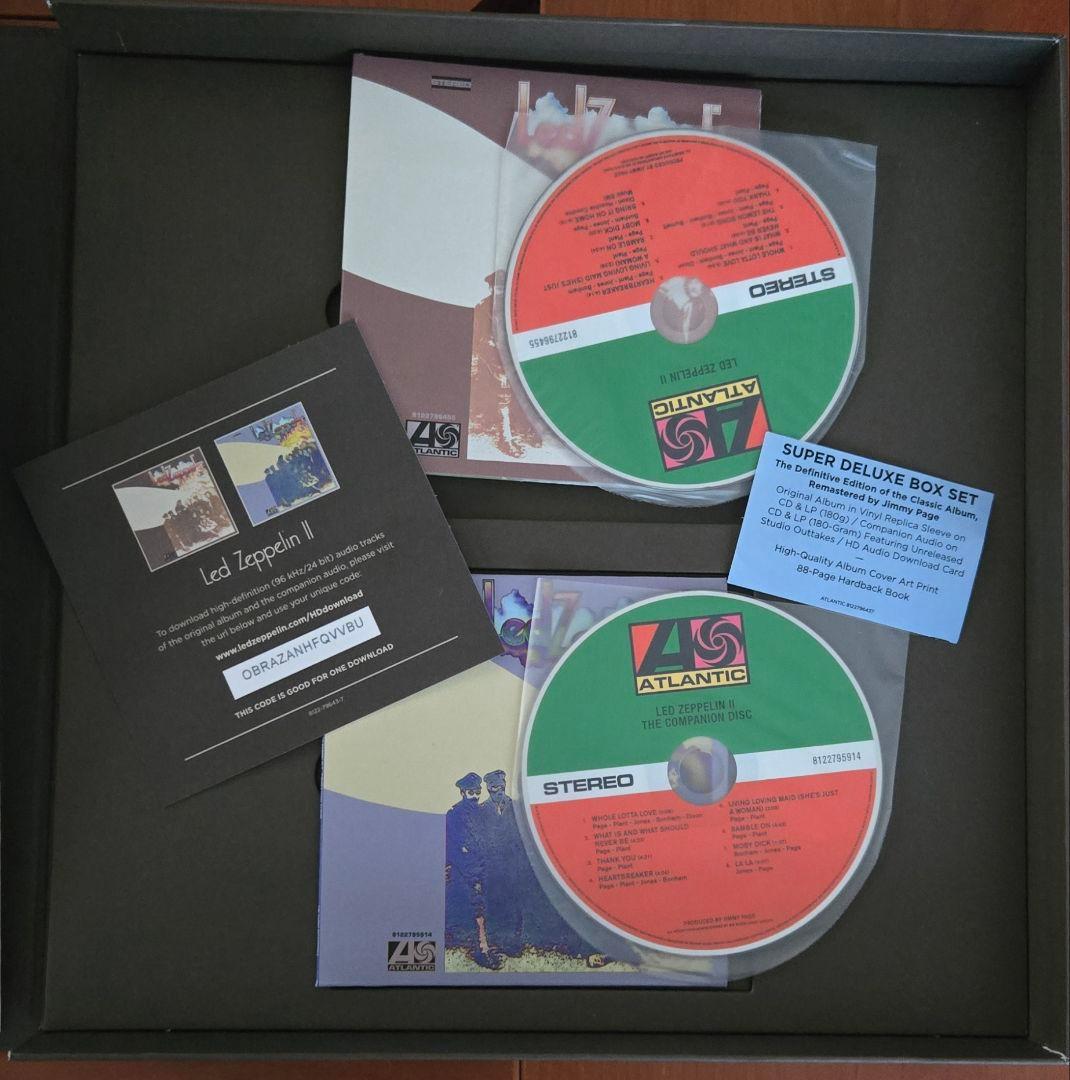 レコード　LED ZEPPELIN BOX I, II, III,IV４セット