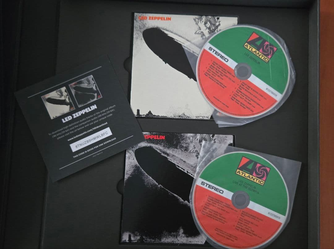 レコード　LED ZEPPELIN BOX I, II, III,IV４セット