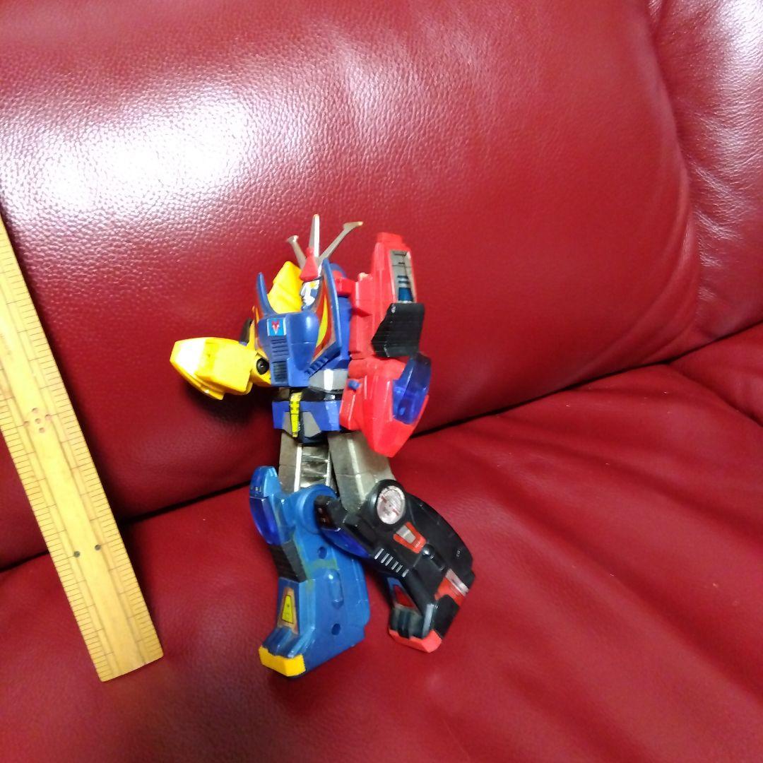 銀河烈風バクシンガー　合金　　４０年前の、ロボットフィギュア