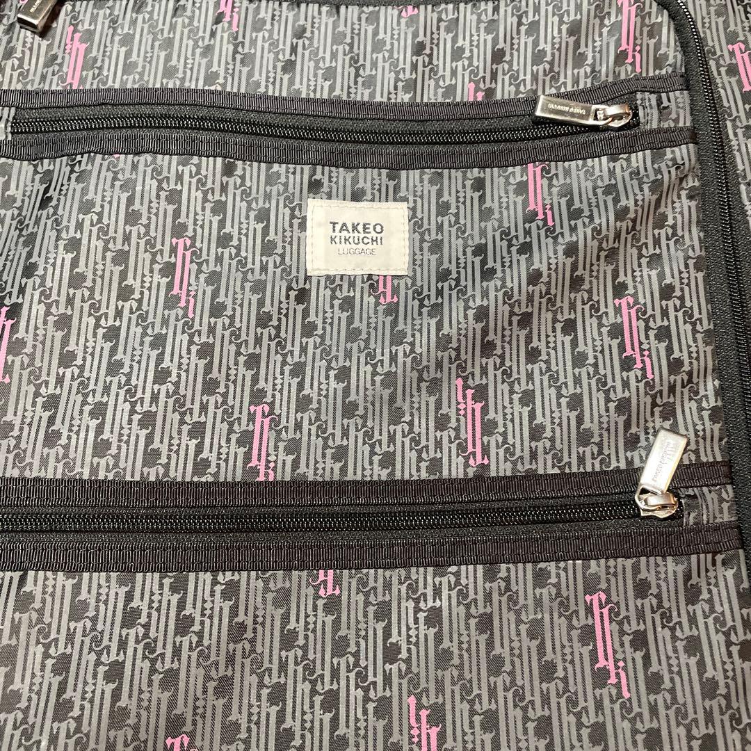 最終価格　TAKEO KIKUCHI 2wayブラックキャリーバッグ