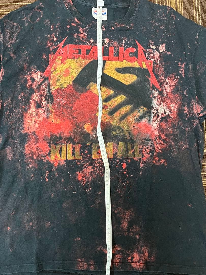 00s LLICA Hanes XL KILL'EM ALL 総柄