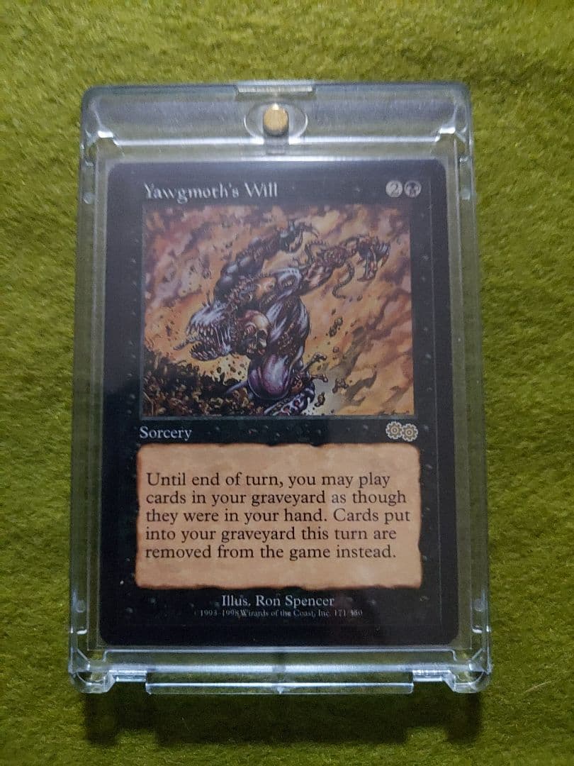 新品未使用 MTG Yawgmoth's Will ヨーグモスの意志 英語版