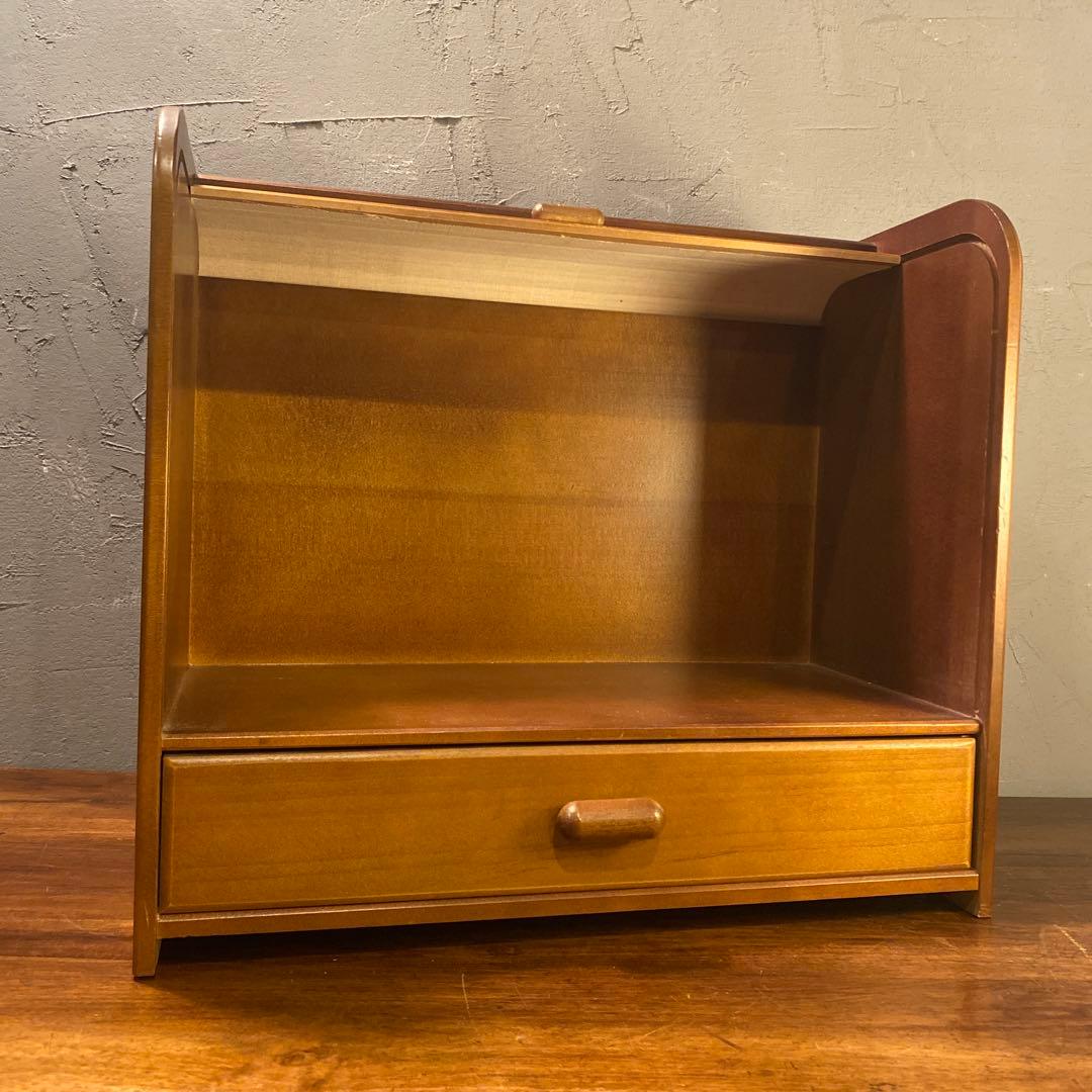 昭和レトロ じゃばらシャッター 小引き出し 収納 キャビネット インテリア