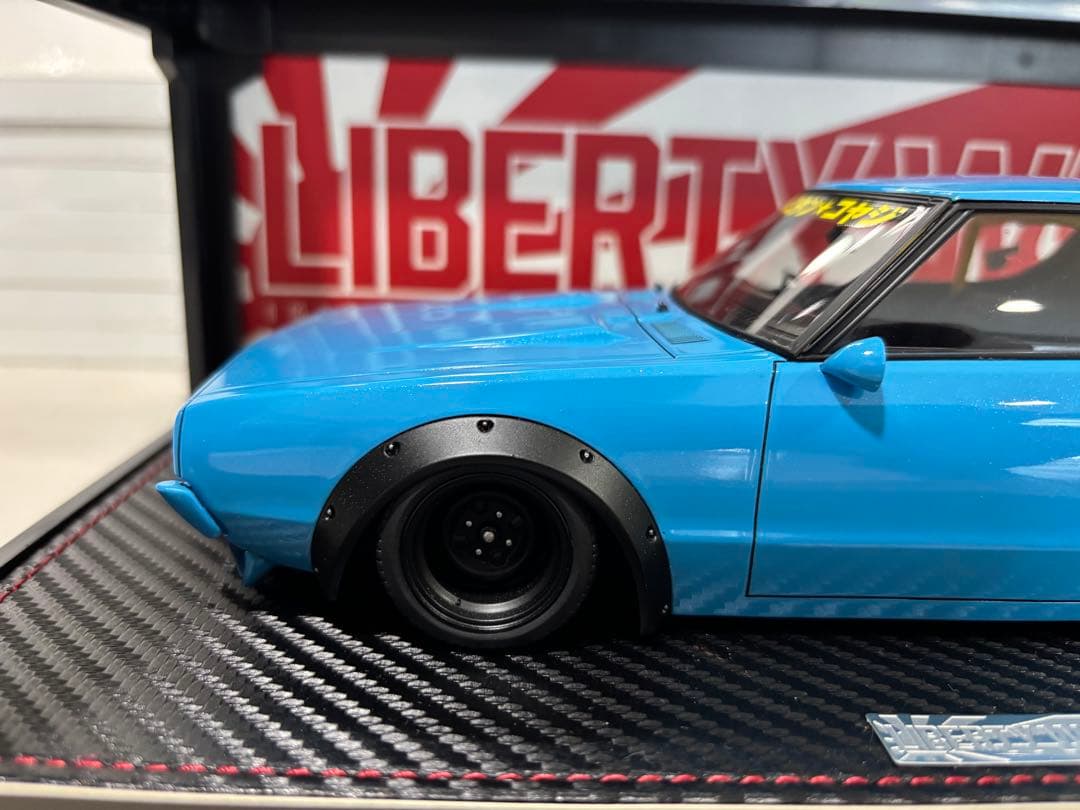 希少❗️1/18 『IG1058』コヤジハチマキ　LBケンメリ　ブルー【新品】