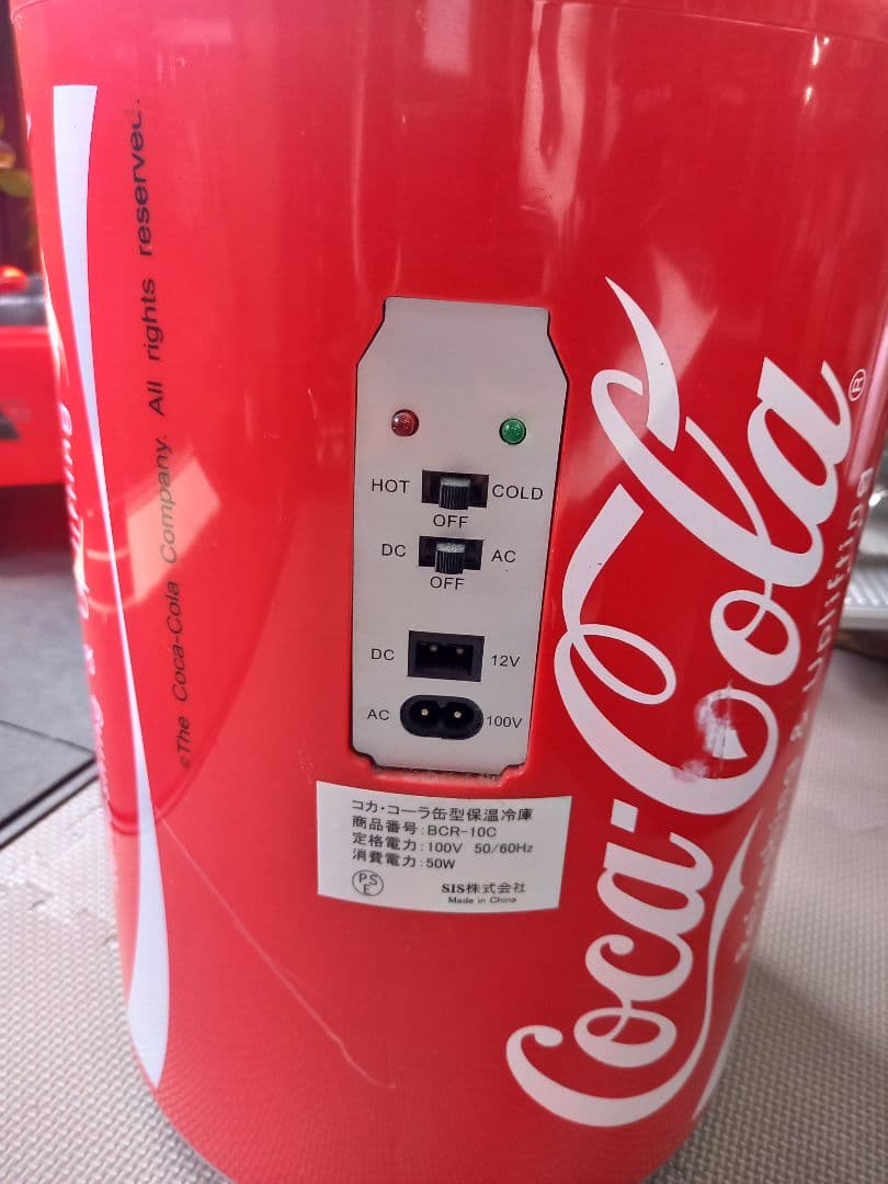 コカコーラ・缶型 冷温庫
