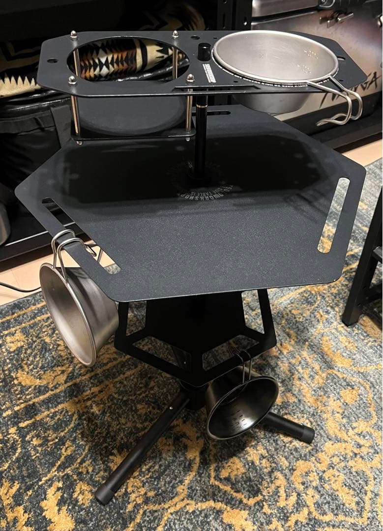 5050WORKSHOP COFFEE SIDE TABLE シェラプレート付