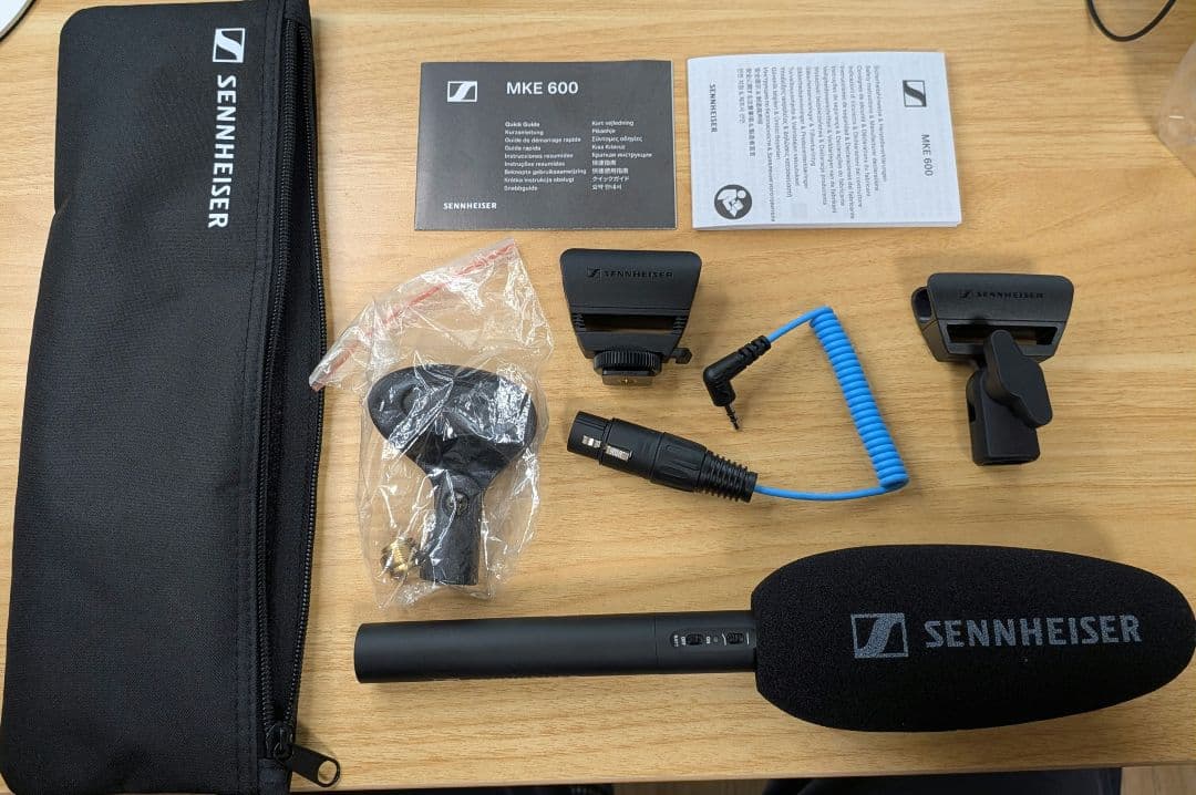 Sennheiser ゼンハイザー MKE600 ショットガンマイク