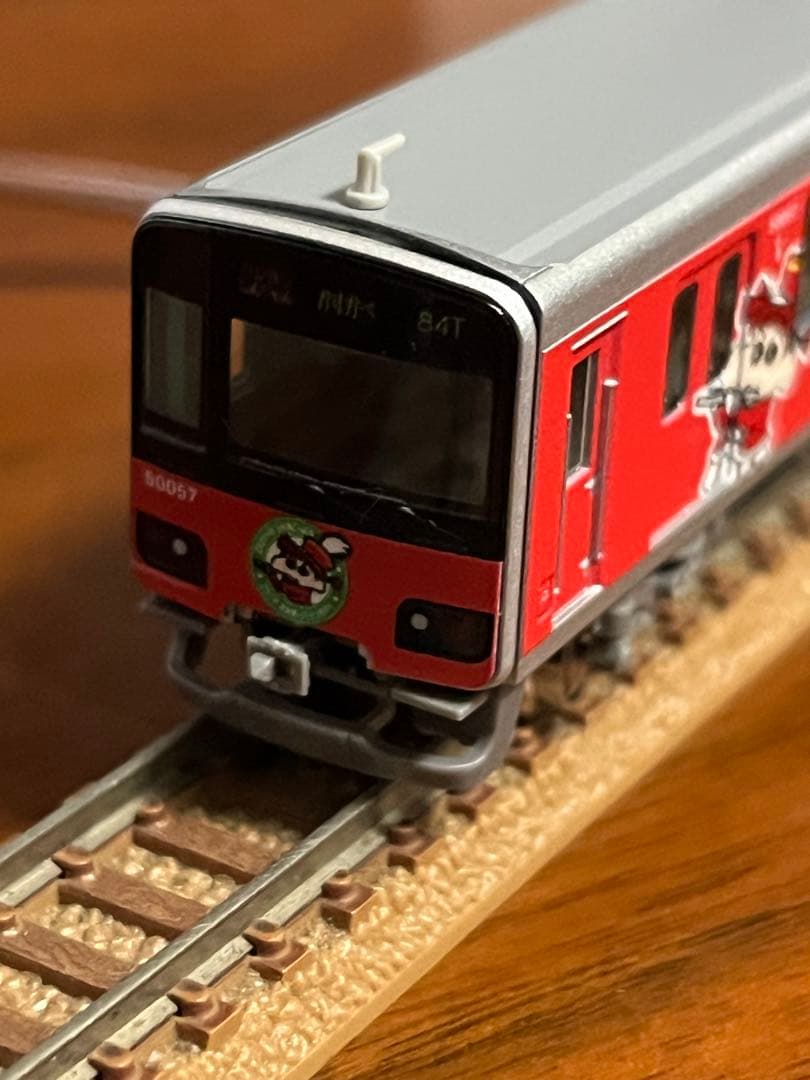 東武50050型 クレヨンしんちゃん ラッピングトレイン 5両ディスプレイセット