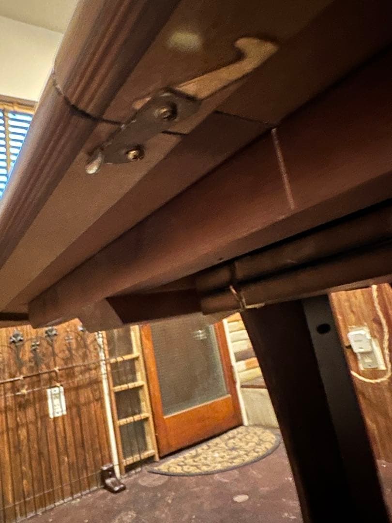 t*e様 ダイニングテーブル　エクステンションテーブル　伸縮式　ビンテージ　ホエ