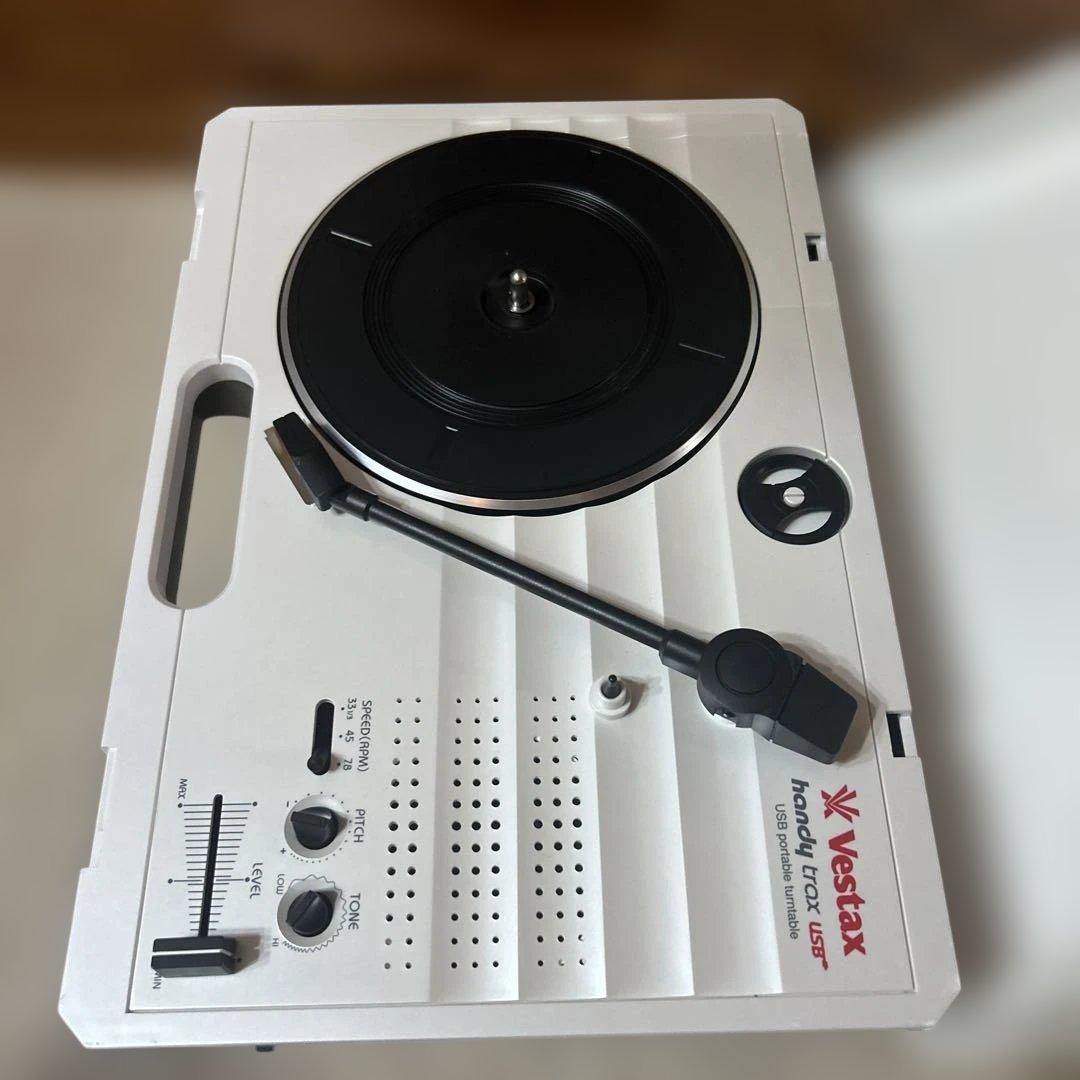 Vestax ポータブルターンテーブル handytrax USB WHITE