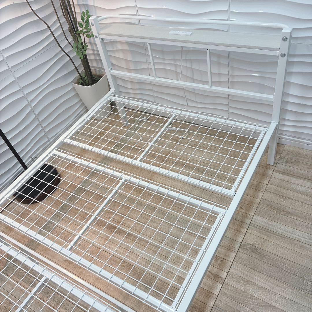 ◇大阪府全域 神戸市 配達料無料◇ニトリ◇バジーナ◇パイプベッド◇シングル◇