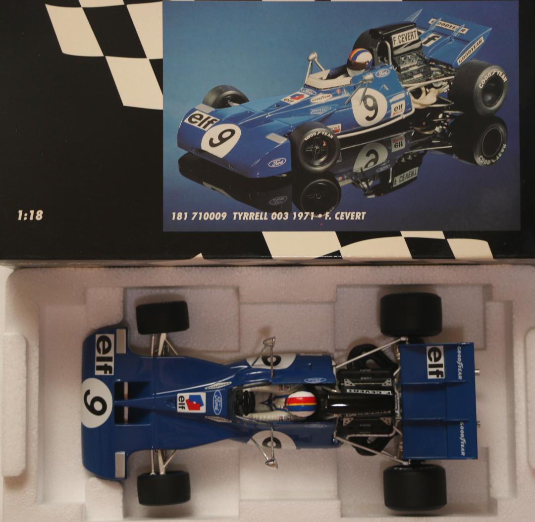 ポールズ・モデル１／１８ ティレル フォード 00３　1971年　セベール 仕様
