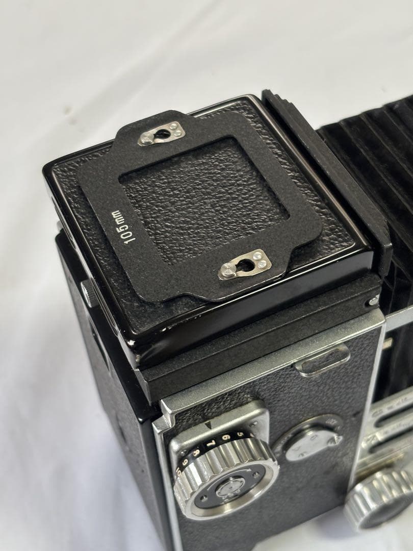 【U2090】 【シャッター全速OK！】MAMIYAFLEX 105mm 3.5