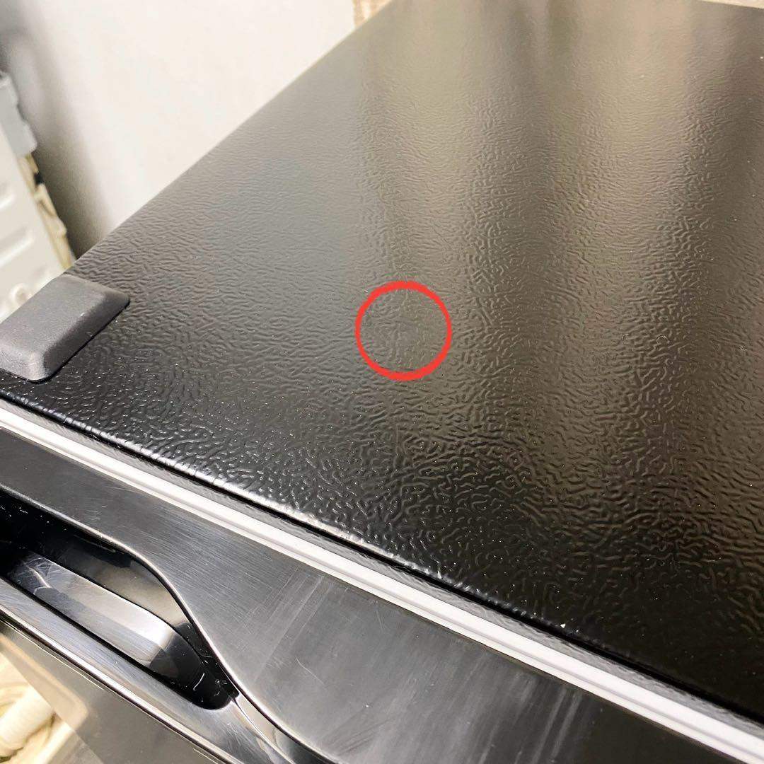 ワンルームや寝室におすすめ！ブラックでカッコいい！1ドア冷蔵庫46L