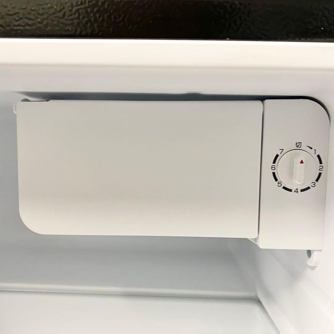 ワンルームや寝室におすすめ！ブラックでカッコいい！1ドア冷蔵庫46L