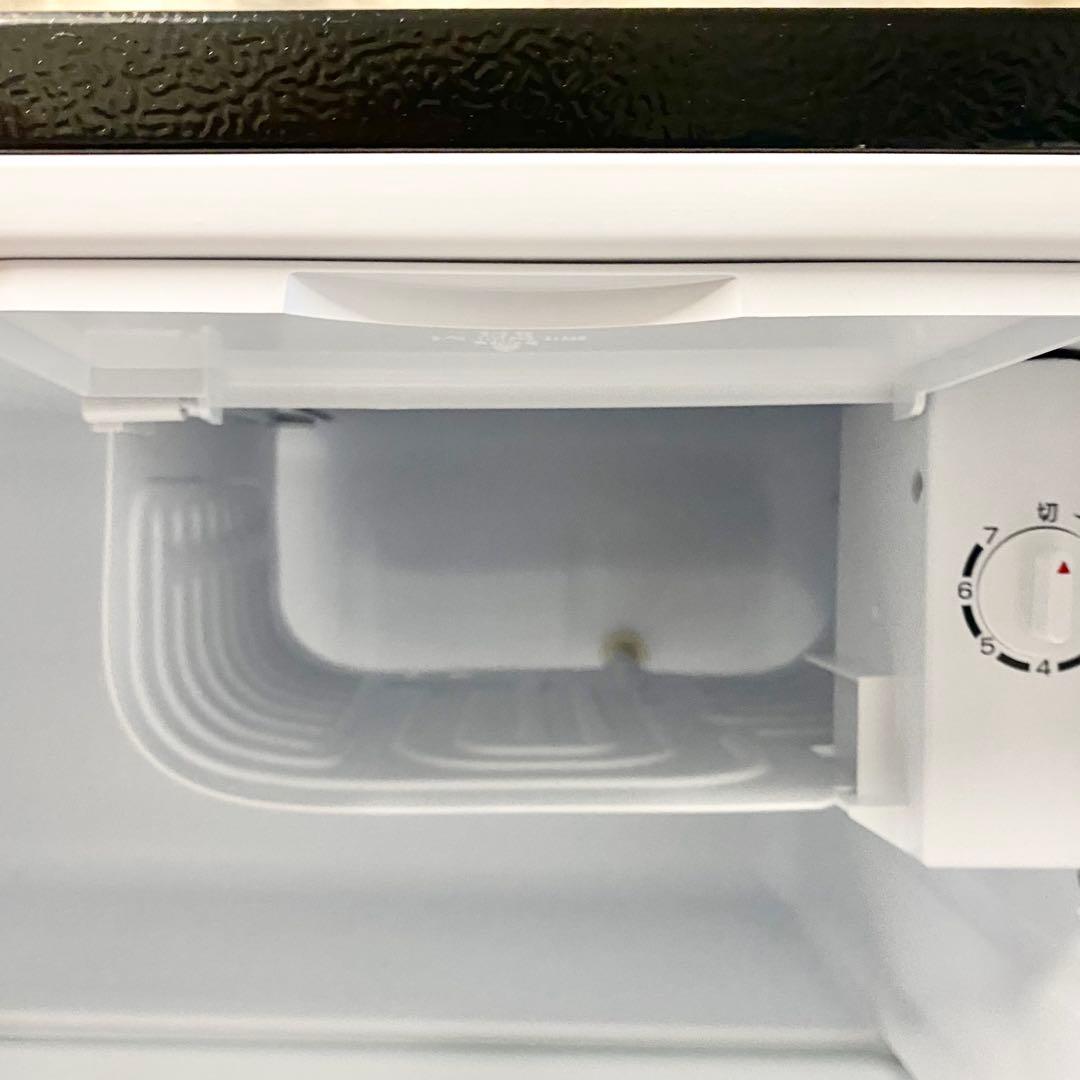 ワンルームや寝室におすすめ！ブラックでカッコいい！1ドア冷蔵庫46L
