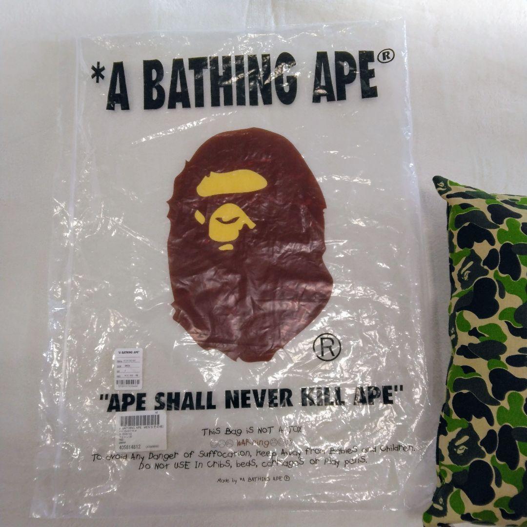 新品☆A BATHING APE クッション ABC CUSHION カモフラ柄
