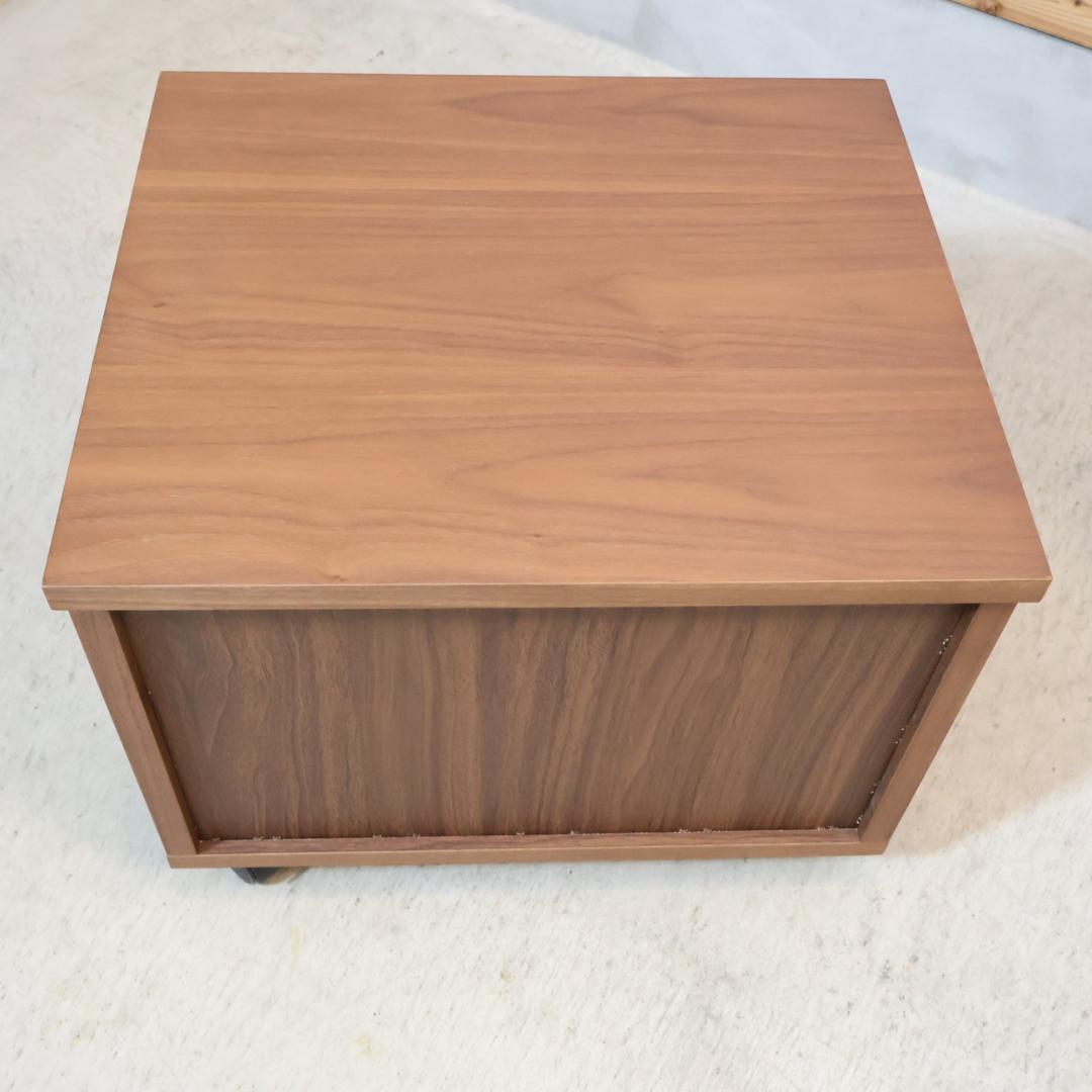 Urthr ウルズ ウォールナット プリンターカート チェストワゴン キャスター