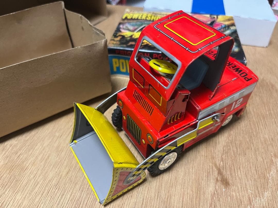 【極美品】1960年代　新品未使用　パワーショベル　フリクション