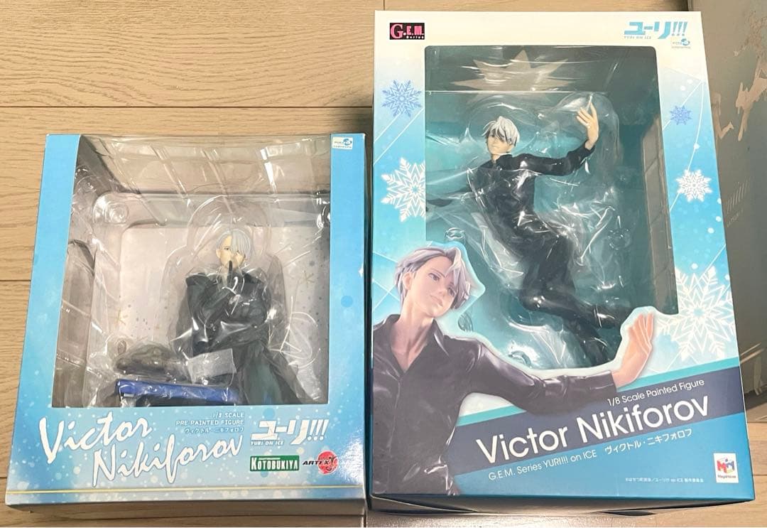 ユーリ!!! on ICE ヴィクトル　フィギュア　タオルなど　グッズまとめ売り