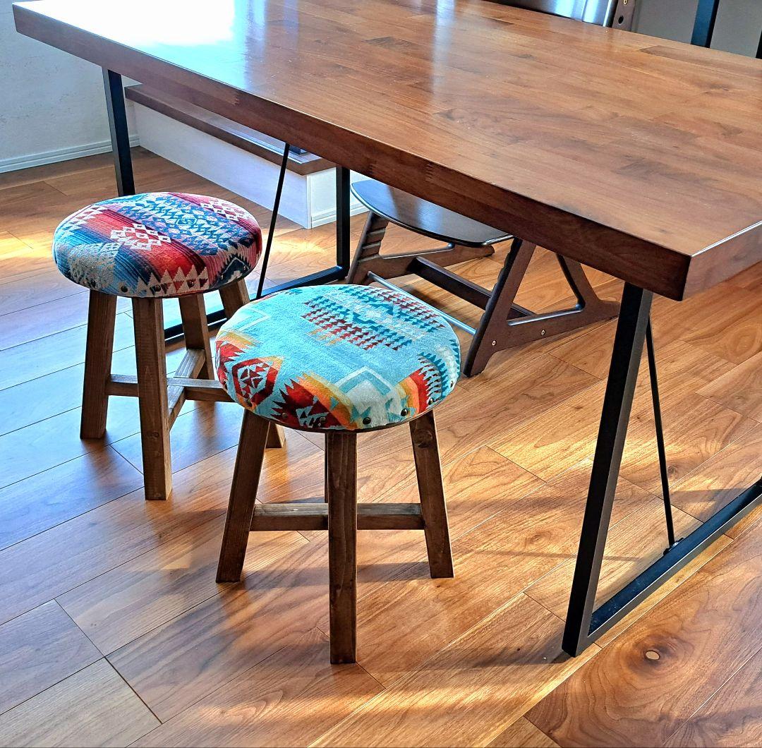 スツール おしゃれ 新築祝い ペンドルトン 木製 イス